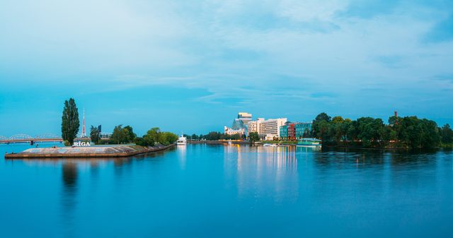 Alabama cityscape at evening representing separate property protection in divorce