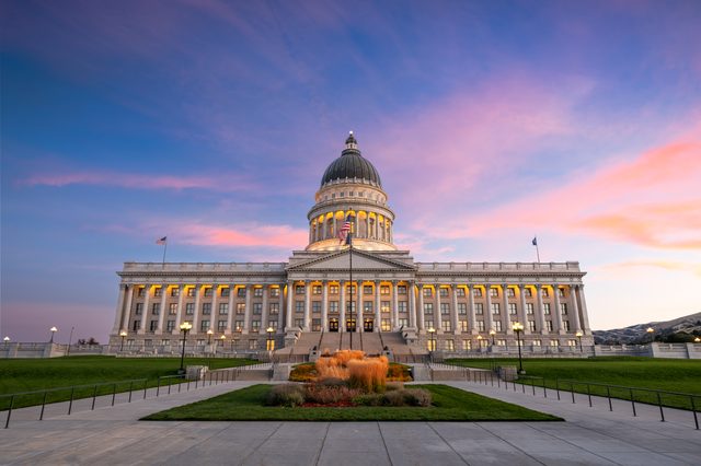 Idaho state capitol building representing DIY divorce filing options in Idaho