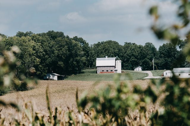 Indiana farmland landscape representing separate property protection in divorce