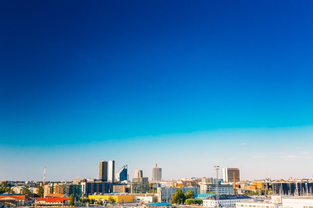 Indiana cityscape representing child support enforcement tools under IC 31-16