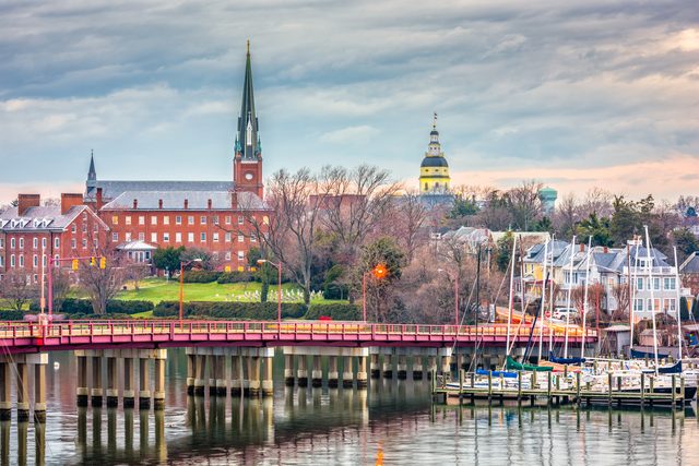 Annapolis Maryland waterfront representing divorce timeline journey