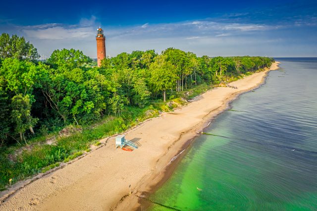 Michigan Great Lakes beach at sunrise representing separate property protection in divorce
