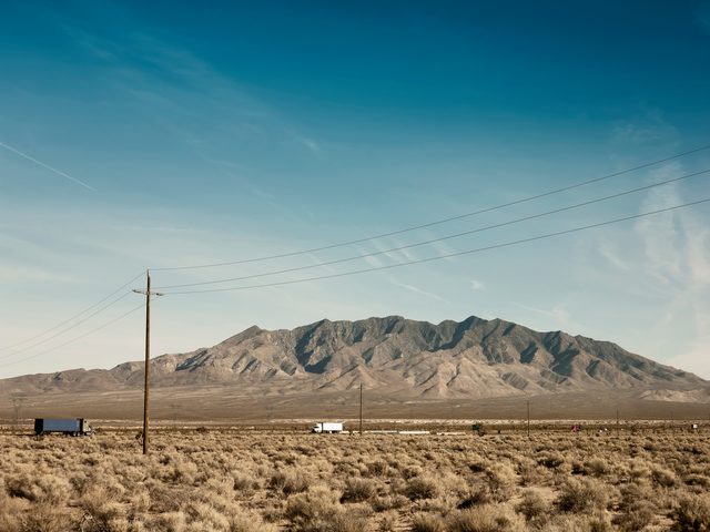 Nevada desert landscape representing spousal support and divorce financial planning under NRS 125.150