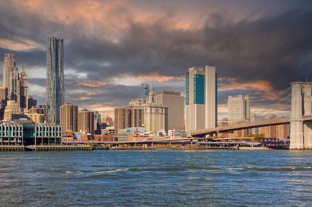 New Jersey skyline representing spousal support and divorce financial planning