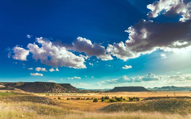 Beautiful desert landscape in New Mexico representing divorce journey