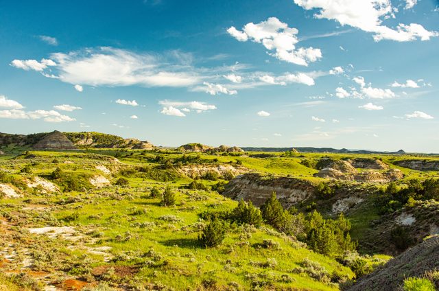 North Dakota landscape representing a DIY divorce filed without a lawyer