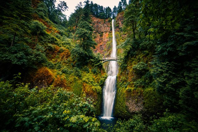 Oregon landscape representing spousal support and divorce financial planning under ORS 107.105