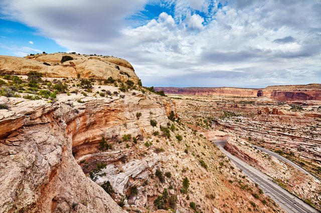 Scenic Canyonlands National Park in Utah representing divorce journey