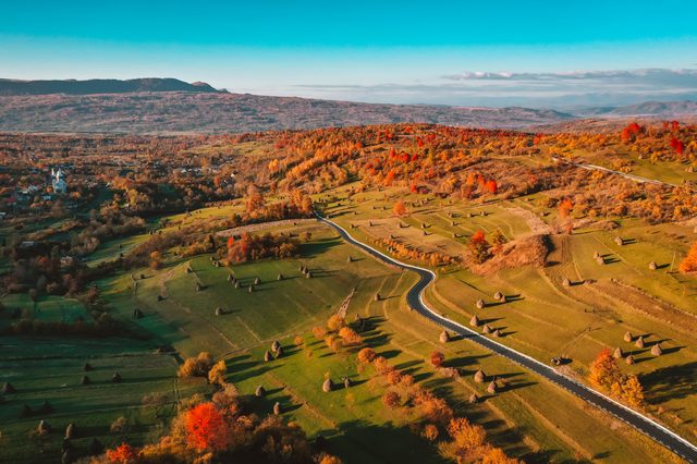 Vermont autumn landscape representing child support enforcement tools and legal remedies