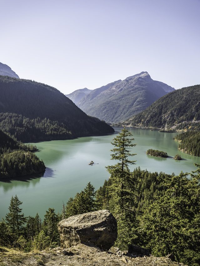 Washington Diablo Lake representing separate property protection in divorce
